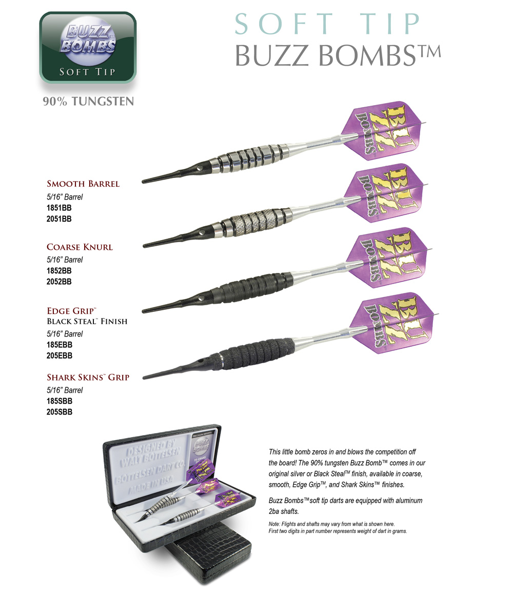 Buzz Bombs™ Soft Tip Darts